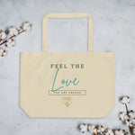 Load image into Gallery viewer, Feel the Love Tote - Organic - CopelandEnterprise
