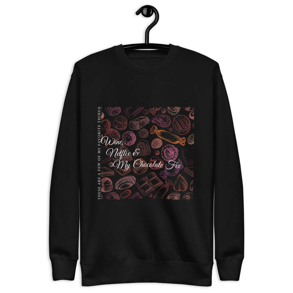 Chocolate & Netflix - Ladies' Sweatshirt