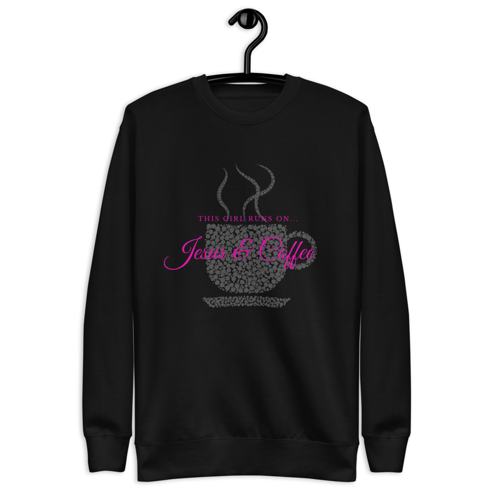 Jesus & Coffee - Ladies' Sweatshirt