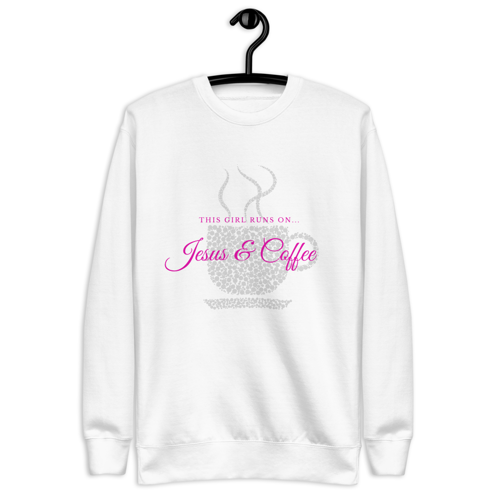 Jesus & Coffee - Ladies' Sweatshirt