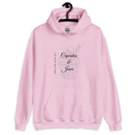 Load image into Gallery viewer, Cupcakes &amp; Jesusv2- Ladies&#39; Hoodie
