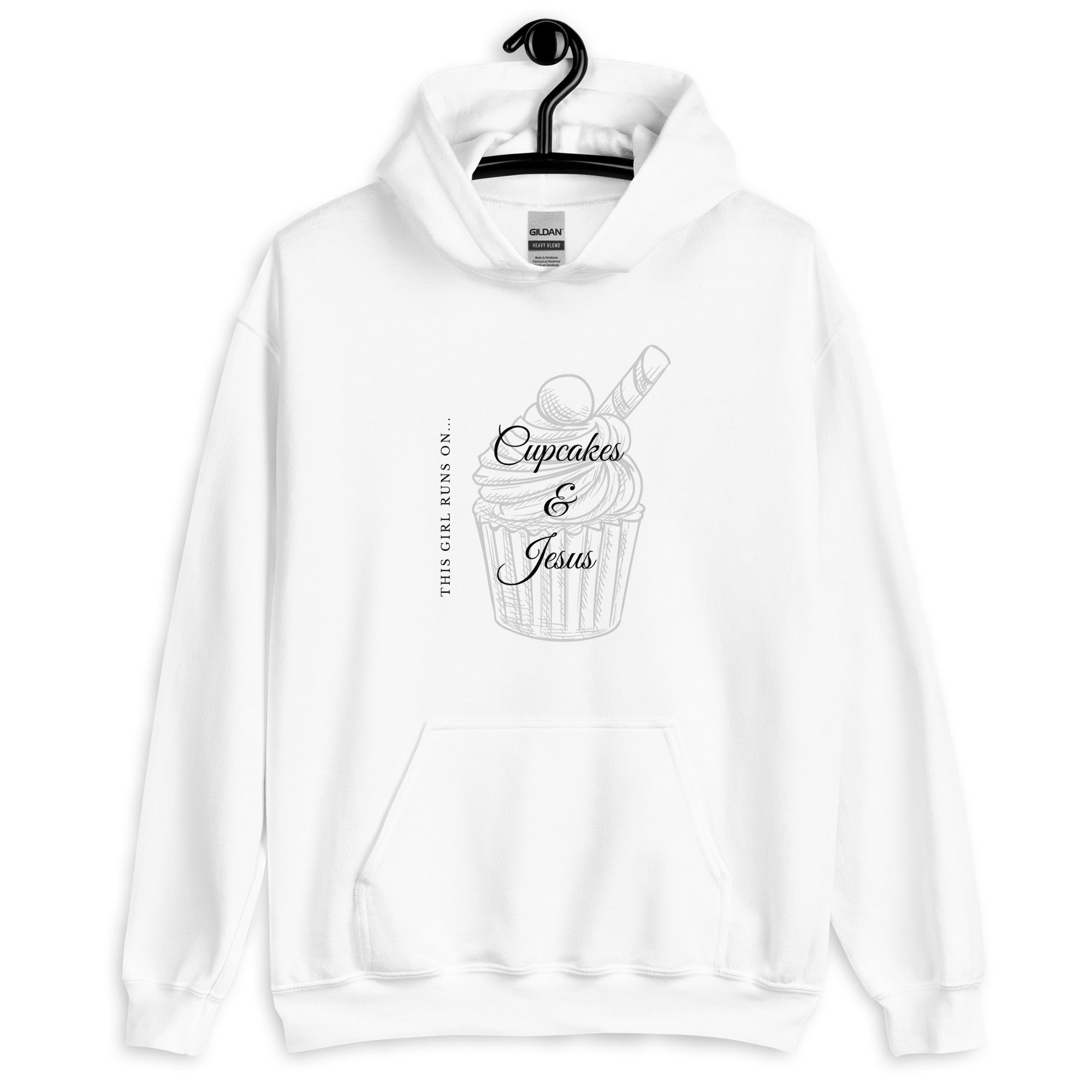 Cupcakes & Jesusv2- Ladies' Hoodie