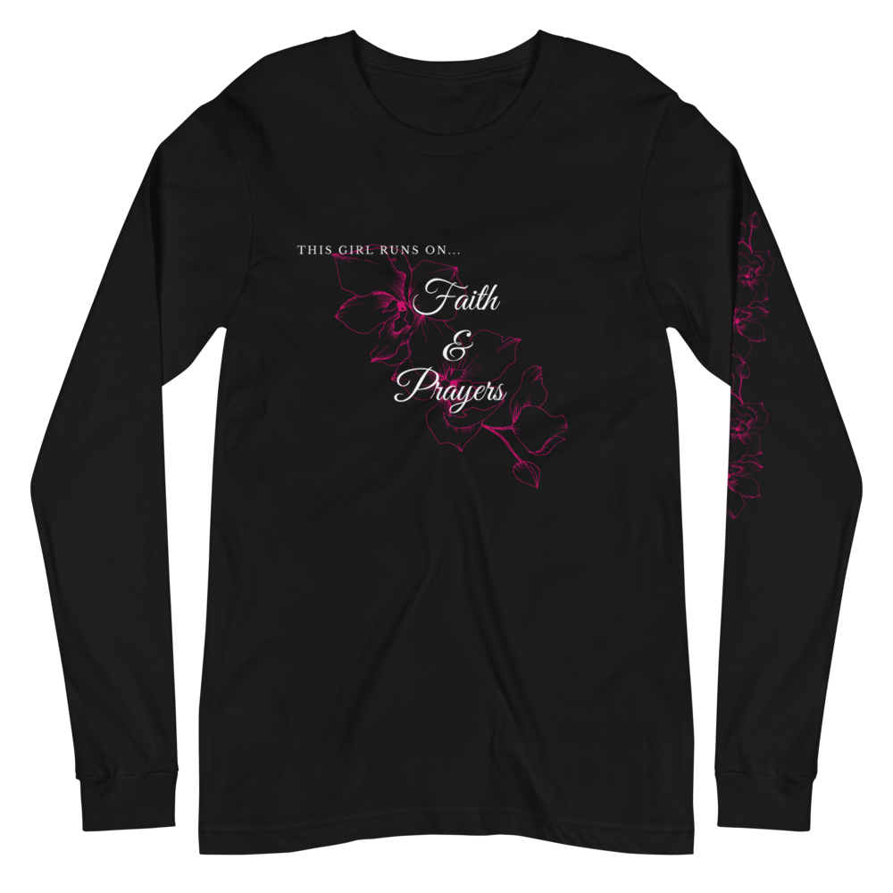 Faith & Prayer - Ladies' Long Sleeve Tee