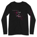 Load image into Gallery viewer, Faith &amp; Prayer - Ladies&#39; Long Sleeve Tee
