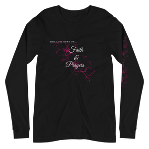 Faith & Prayer - Ladies' Long Sleeve Tee