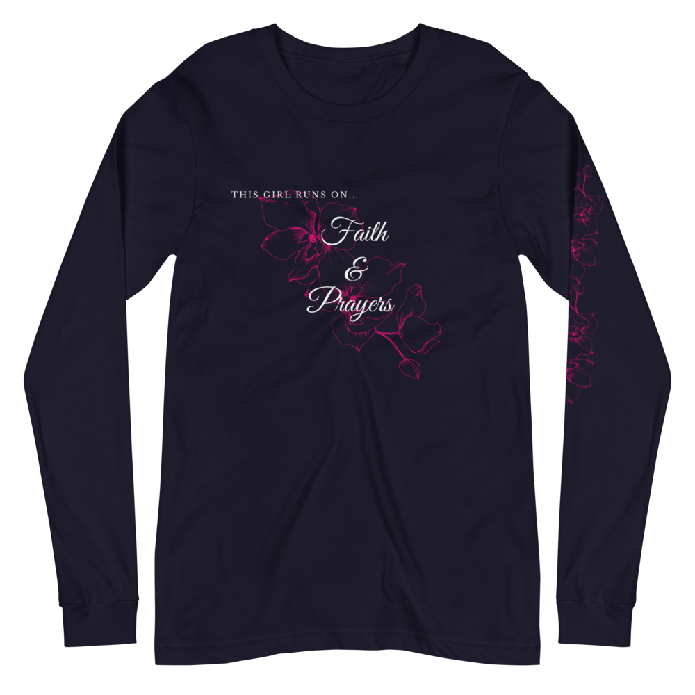 Faith & Prayer - Ladies' Long Sleeve Tee