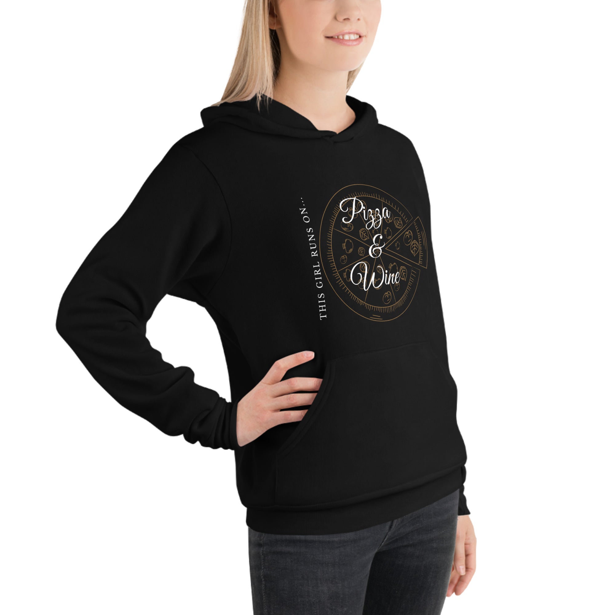 Pizza & Wine - Ladies' Hoodie