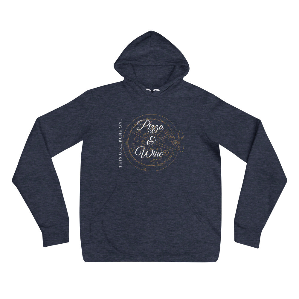 Pizza & Wine - Ladies' Hoodie