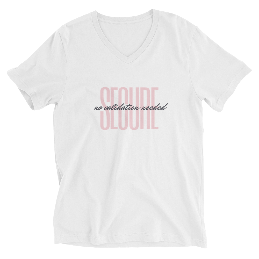 Secure - Ladies' V-Neck T-Shirt