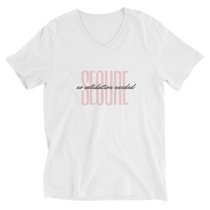 Secure - Ladies' V-Neck T-Shirt