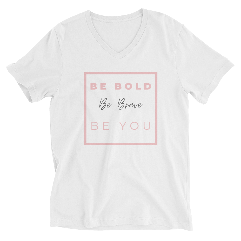 Triple B Wht - Ladies' V-Neck T-Shirt