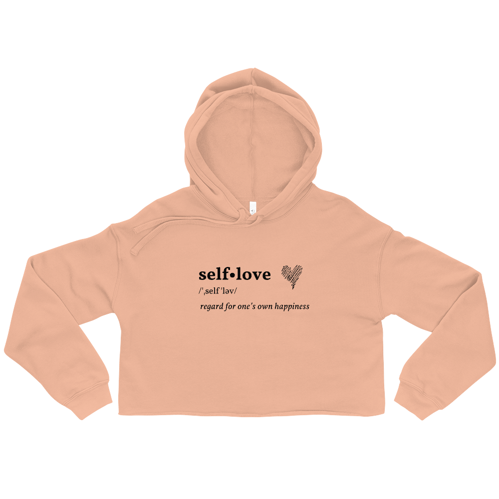 Self Love Defined - Ladies' Crop Hoodie