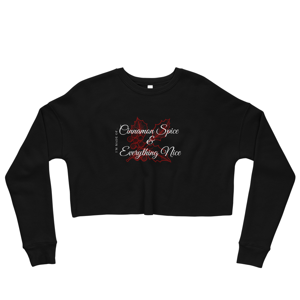 Cinnamon Spice - Ladies' Crop Sweatshirt