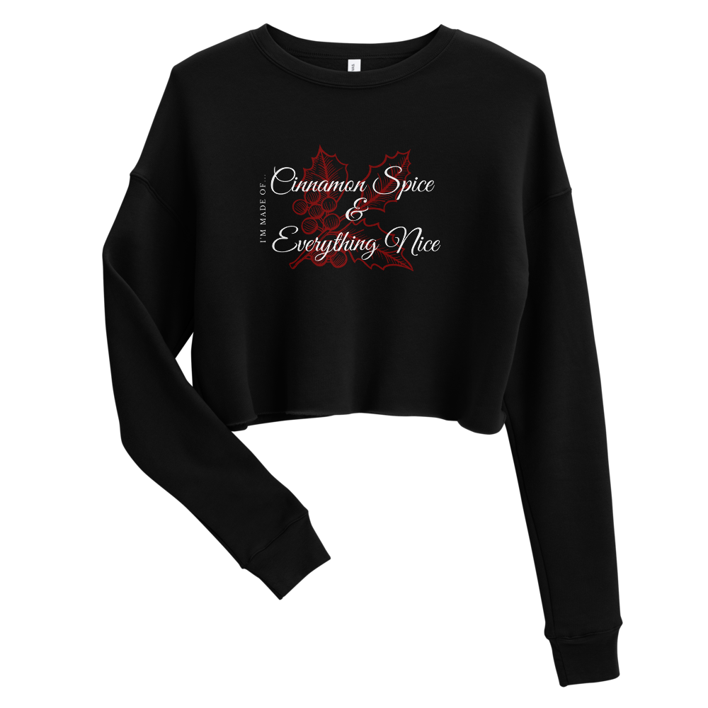 Cinnamon Spice - Ladies' Crop Sweatshirt