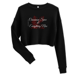 Load image into Gallery viewer, Cinnamon Spice - Ladies&#39; Crop Sweatshirt
