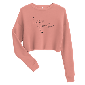 Love Filled - Crop Sweatshirt