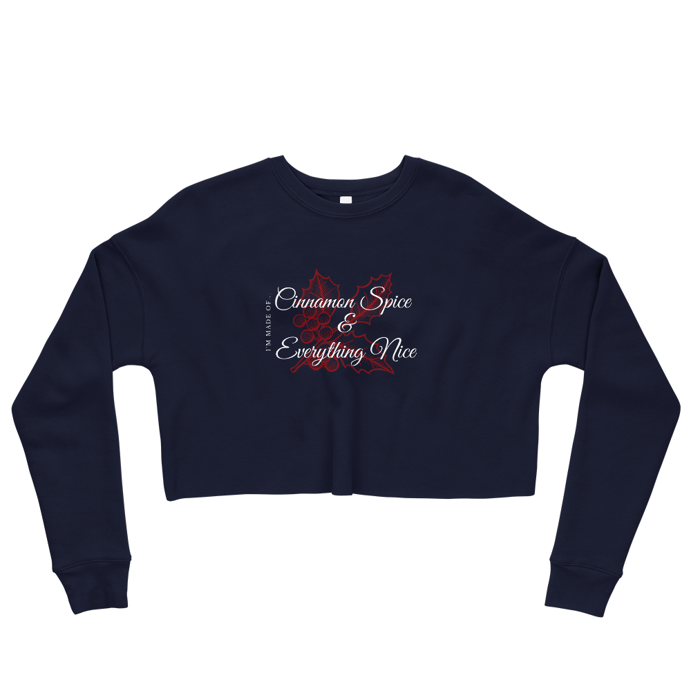 Cinnamon Spice - Ladies' Crop Sweatshirt