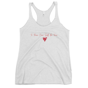 Self Be True - Ladies' Racerback Tank